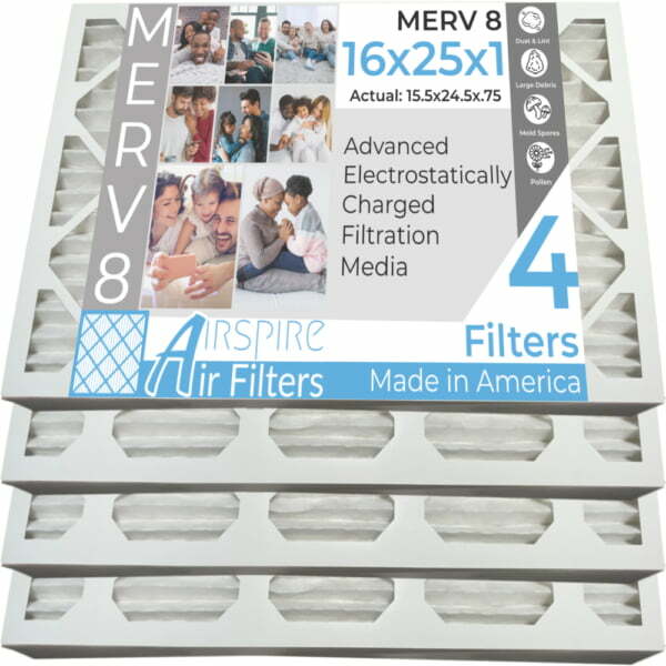 MERV 8 Air Filter 16x25x1